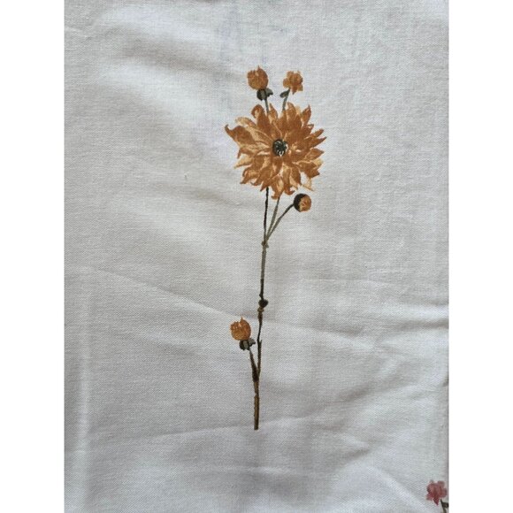 Threshold Floral Cotton  Shower Curtain Panel - Picture 2 of 6